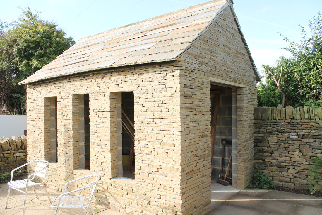 stone shed garden room summer house